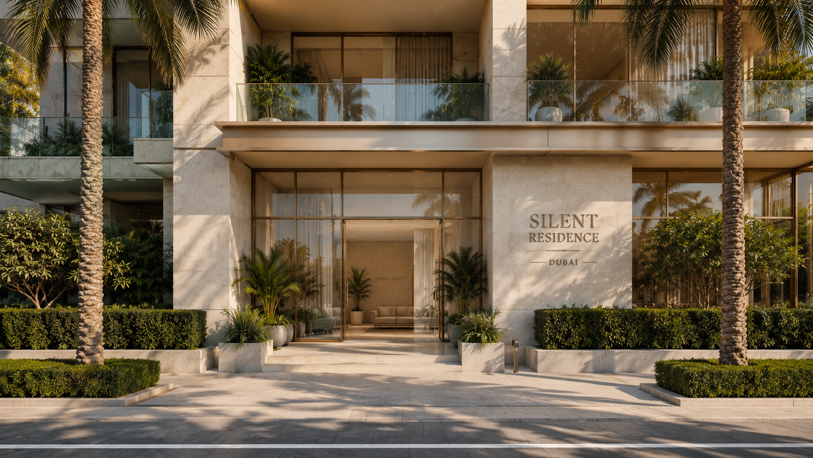 Вход в Silent Residence